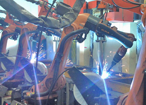 容器焊接自動化生產線